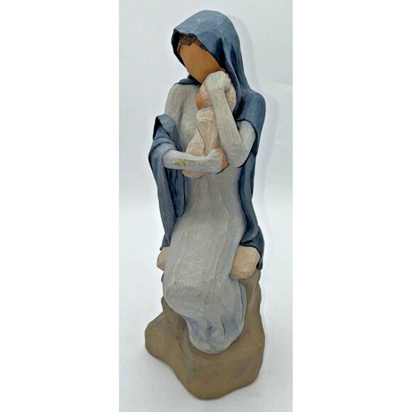 Willow Tree The Christmas Story Mary & Baby Jesus Figurine Susan Lordi Signed - Picture 12 of 16